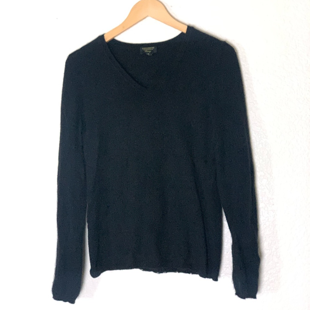 Charter Club | Cashmere legacy long sleeve v-neck pullover sweater size …